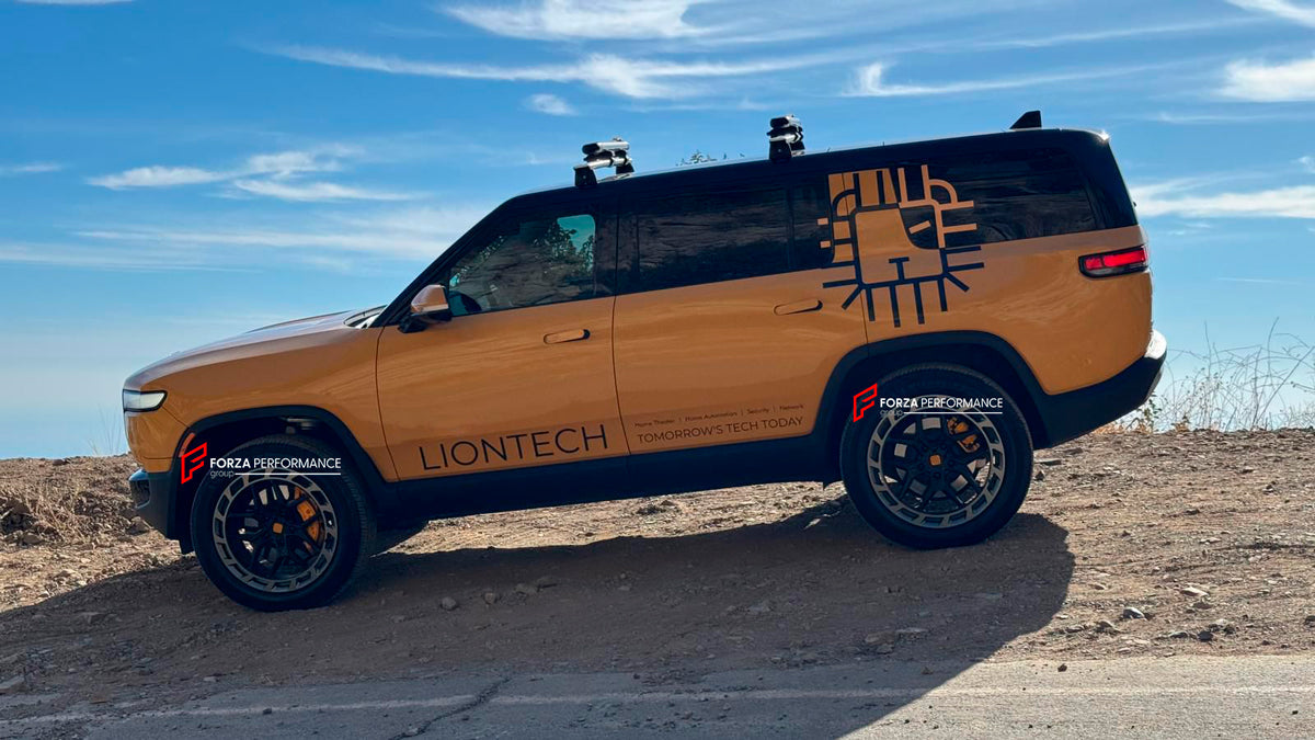 VOSSEN LC3-01 STYLE 22 INCH FORGED WHEELS RIMS for RIVIAN R1S 2023