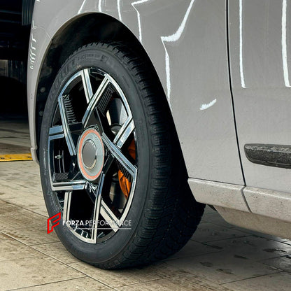 22 INCH FORGED WHEELS RIMS for ROLLS-ROYCE CULLINAN BLACK BADGE SERIES 2 2025 custom fit OEM CULLINAN BLACK BADGE WHEELS