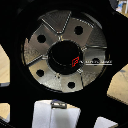 22 INCH FORGED WHEELS RIMS for ROLLS-ROYCE CULLINAN BLACK BADGE SERIES 2 2025 custom fit OEM CULLINAN BLACK BADGE WHEELS