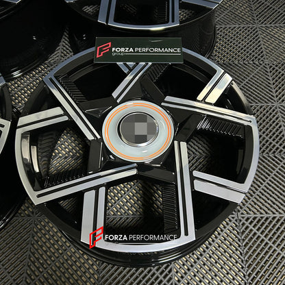 22 INCH FORGED WHEELS RIMS for ROLLS-ROYCE CULLINAN BLACK BADGE SERIES 2 2025 custom fit OEM CULLINAN BLACK BADGE WHEELS