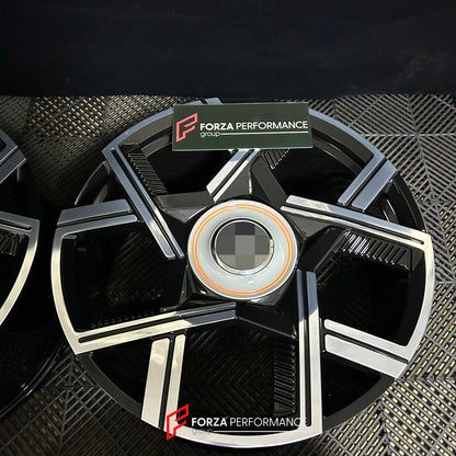 22 INCH FORGED WHEELS RIMS for ROLLS-ROYCE CULLINAN BLACK BADGE SERIES 2 2025 custom fit OEM CULLINAN BLACK BADGE WHEELS