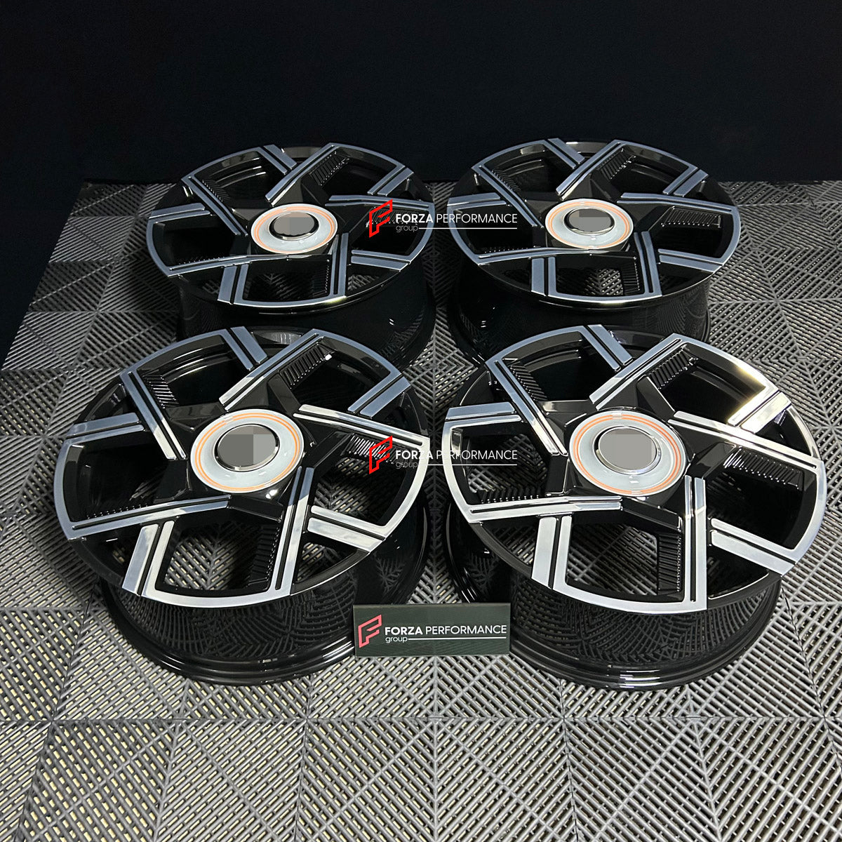 22 INCH FORGED WHEELS RIMS for ROLLS-ROYCE CULLINAN BLACK BADGE SERIES 2 2025 custom fit OEM CULLINAN BLACK BADGE WHEELS