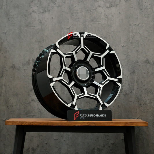 22 INCH FORGED WHEELS RIMS for ROLLS-ROYCE GHOST II 2022 custom fit OEM BLACK BADGE WHEELS