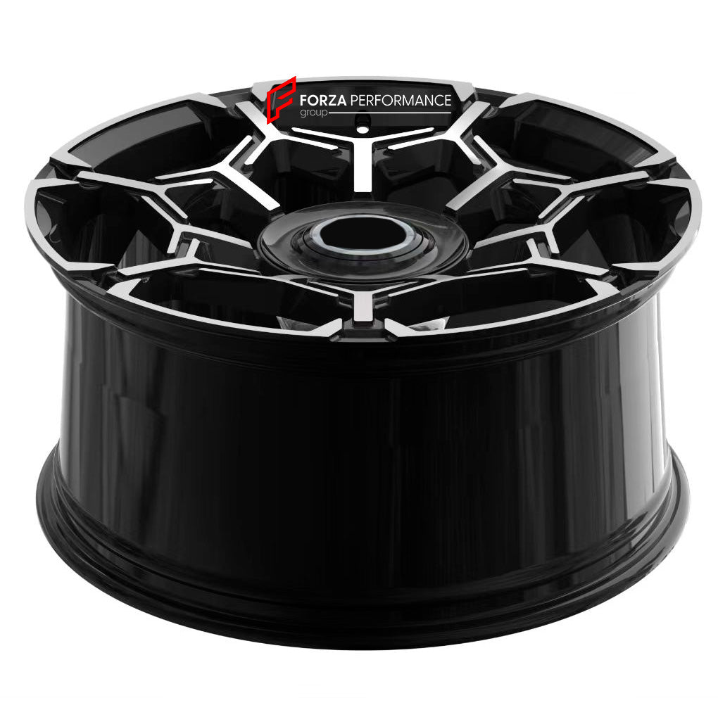 22 INCH FORGED WHEELS RIMS for ROLLS-ROYCE GHOST II 2022 custom fit OEM BLACK BADGE WHEELS