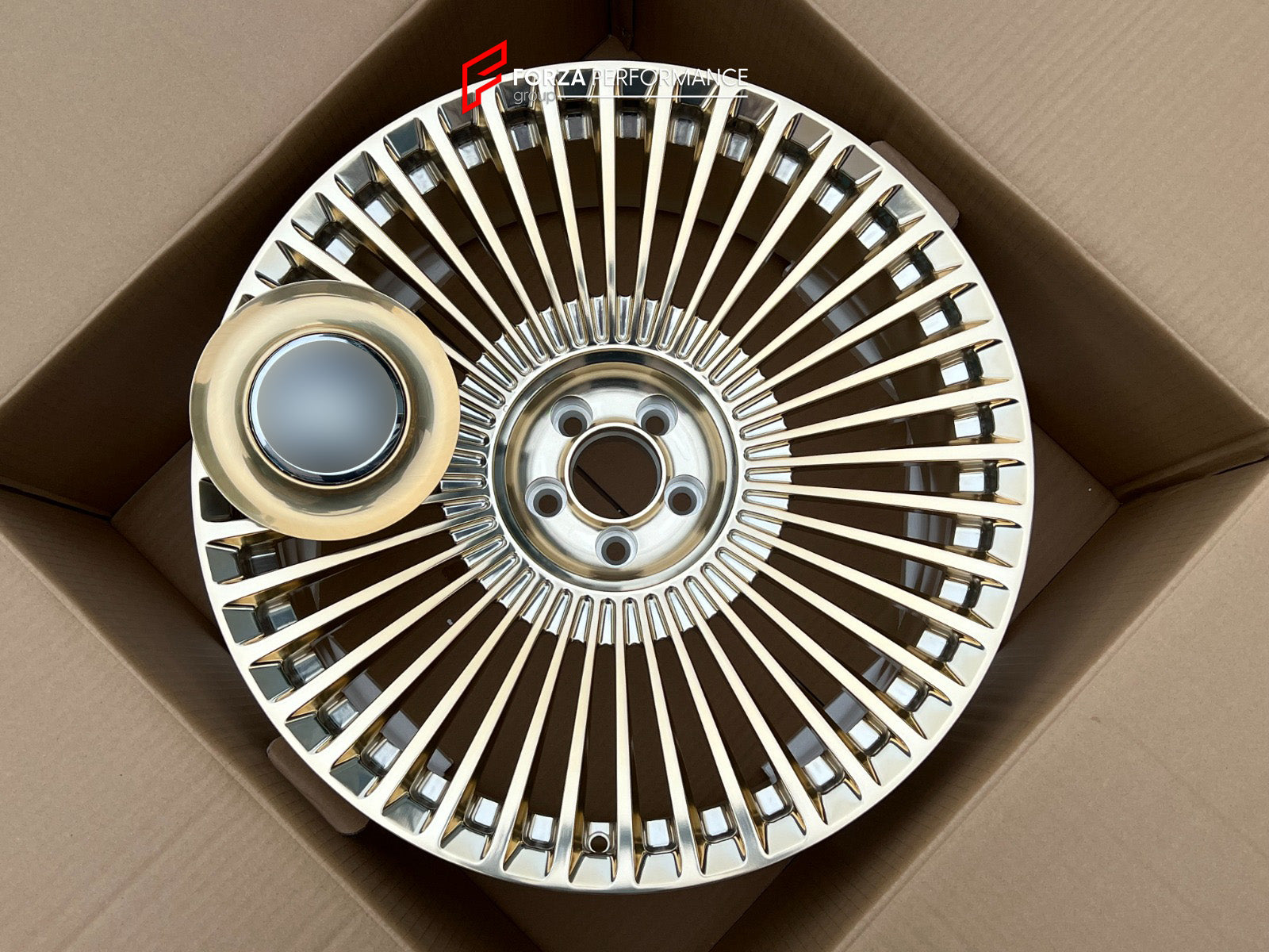 22 INCH FORGED WHEELS RIMS for ROLLS ROYCE GHOST II 2022 FORZA PERFORMANCE FORGIATA TRIMESTRE