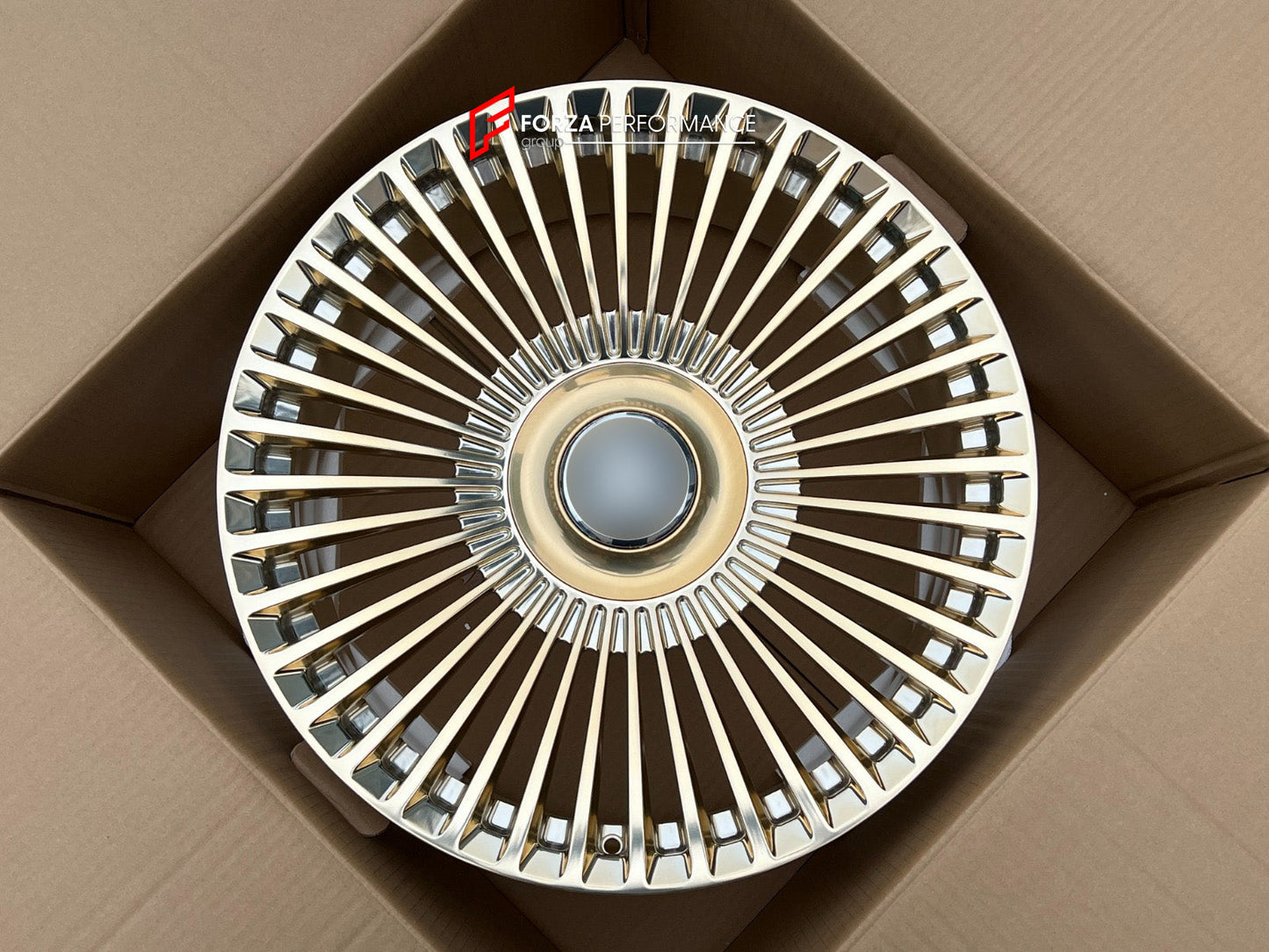 22 INCH FORGED WHEELS RIMS for ROLLS ROYCE GHOST II 2022 FORZA PERFORMANCE FORGIATA TRIMESTRE