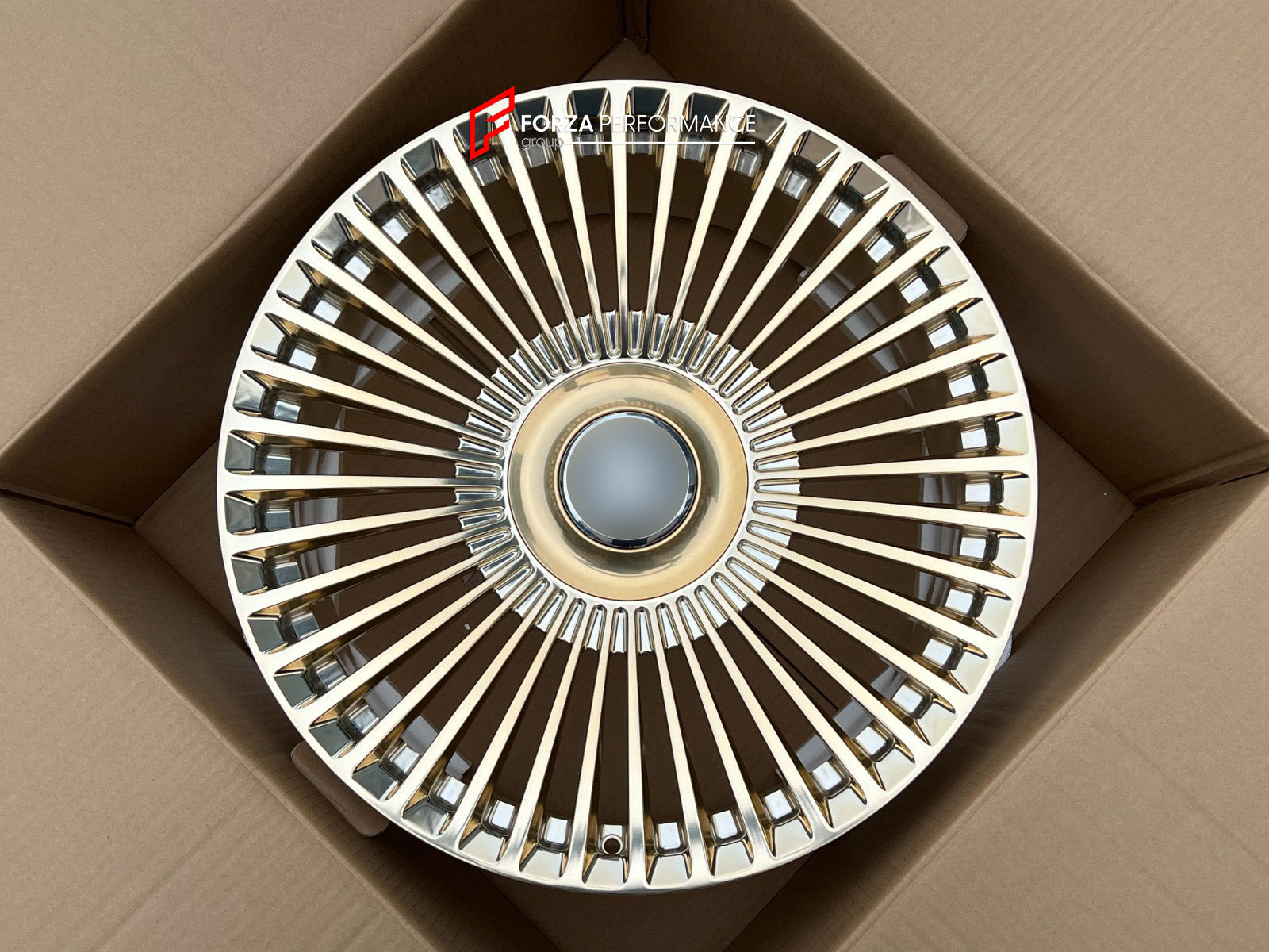 22 INCH FORGED WHEELS RIMS for ROLLS ROYCE GHOST II 2022 FORZA PERFORMANCE FORGIATA TRIMESTRE