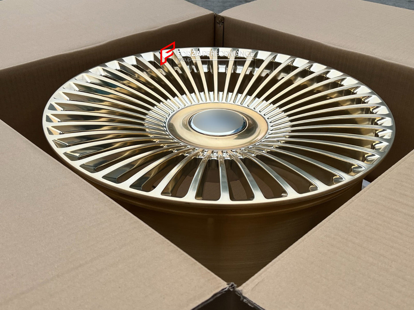 22 INCH FORGED WHEELS RIMS for ROLLS ROYCE GHOST II 2022 FORZA PERFORMANCE FORGIATA TRIMESTRE