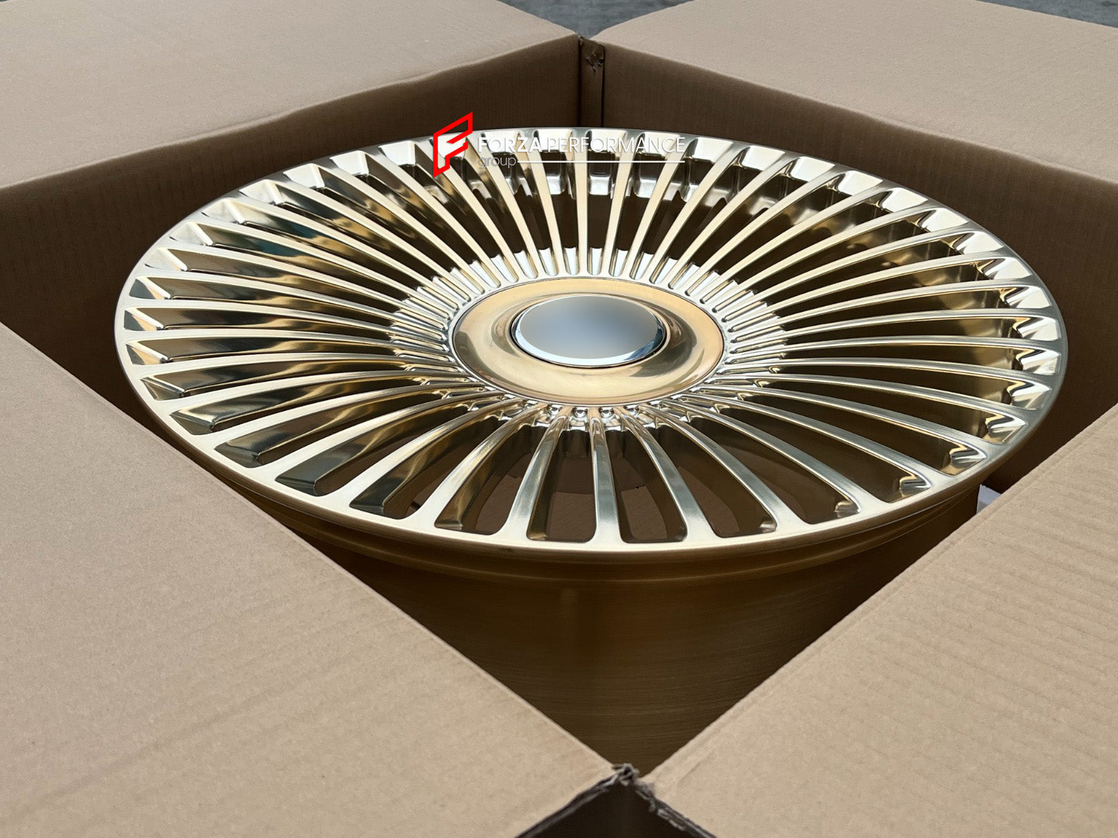 22 INCH FORGED WHEELS RIMS for ROLLS ROYCE GHOST II 2022 FORZA PERFORMANCE FORGIATA TRIMESTRE