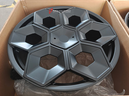 FORZA PERFORMANCE 22 INCH FORGED WHEELS RIMS for TESLA CYBERTRUCK 2023+ custom fit PERFORMANCE CYBRHEX