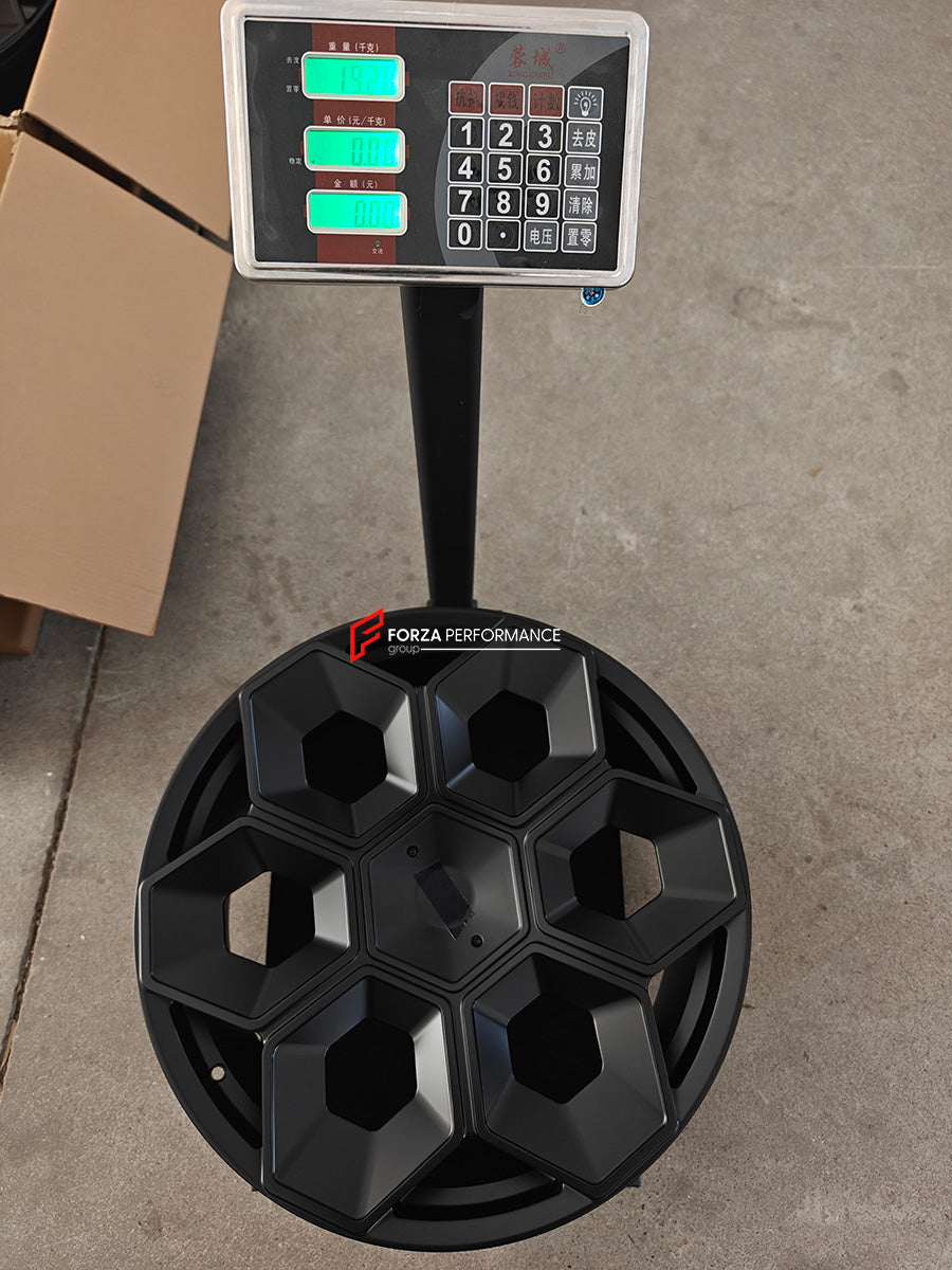 FORZA PERFORMANCE 22 INCH FORGED WHEELS RIMS for TESLA CYBERTRUCK 2023+ custom fit PERFORMANCE CYBRHEX