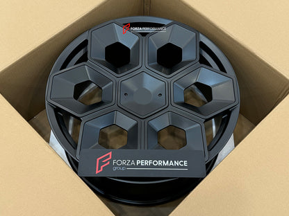 FORZA PERFORMANCE 22 INCH FORGED WHEELS RIMS for TESLA CYBERTRUCK 2023+ custom fit PERFORMANCE CYBRHEX