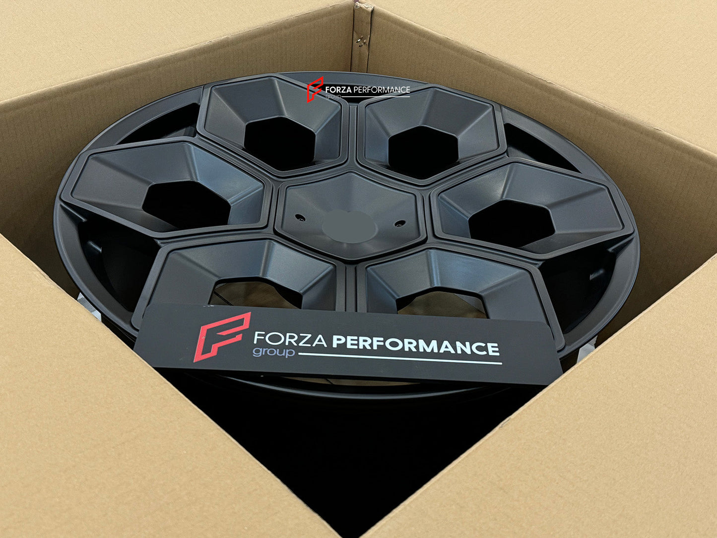 FORZA PERFORMANCE 22 INCH FORGED WHEELS RIMS for TESLA CYBERTRUCK 2023+ custom fit PERFORMANCE CYBRHEX