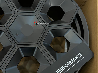 FORZA PERFORMANCE 22 INCH FORGED WHEELS RIMS for TESLA CYBERTRUCK 2023+ custom fit PERFORMANCE CYBRHEX