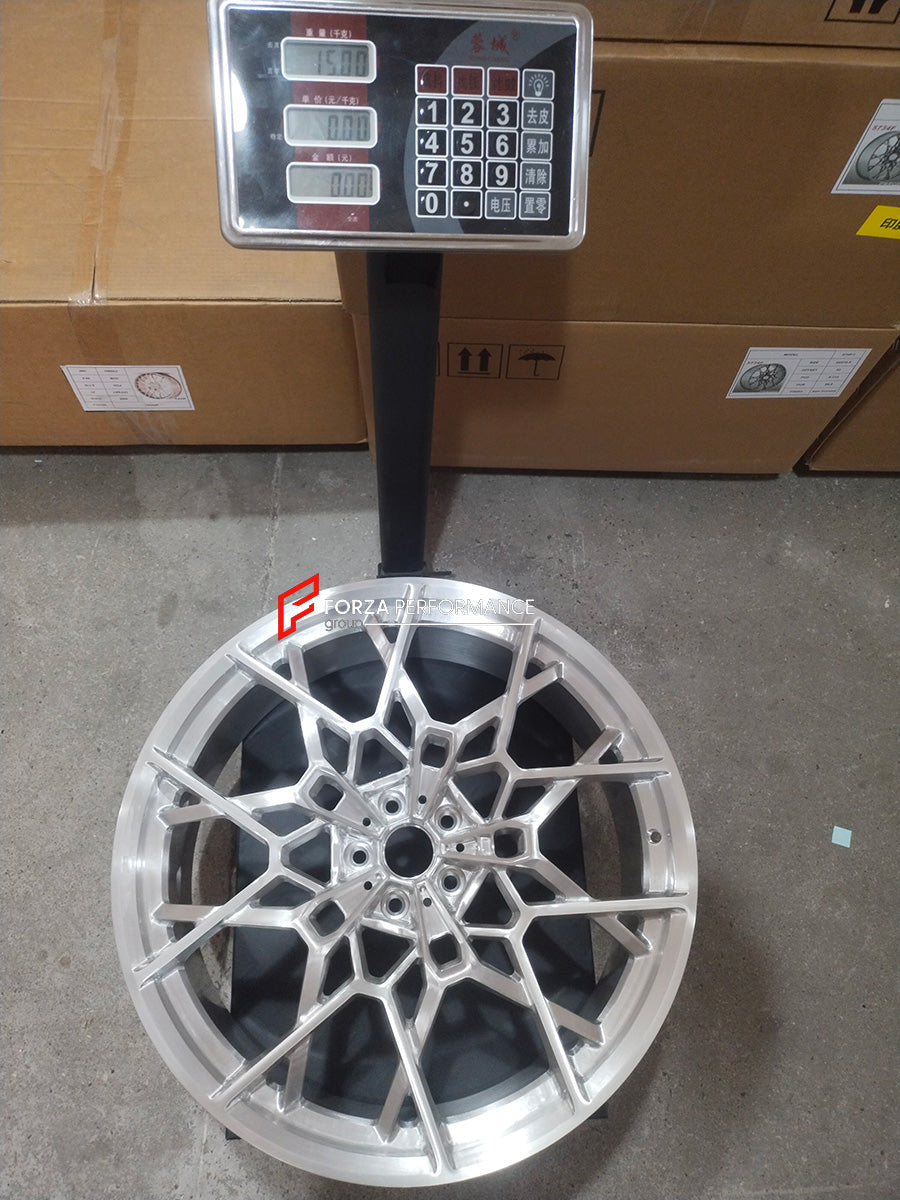 22 INCH FORZA FORGED WHEELS RIMS for BMW 7 SERIES G70 2024 custom fit OEM 912M