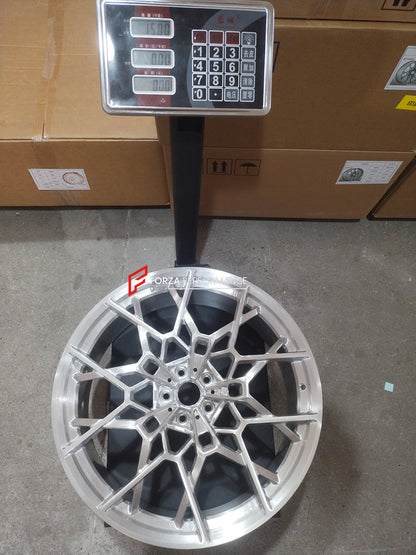 22 INCH FORZA FORGED WHEELS RIMS for BMW 7 SERIES G70 2024 custom fit OEM 912M