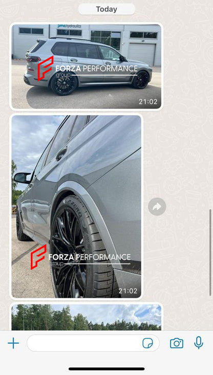 23 INCH FORZA FORGED WHEELS RIMS fit for BMW X7 G07 LCI 2024 custom fit SERIES P2 P200