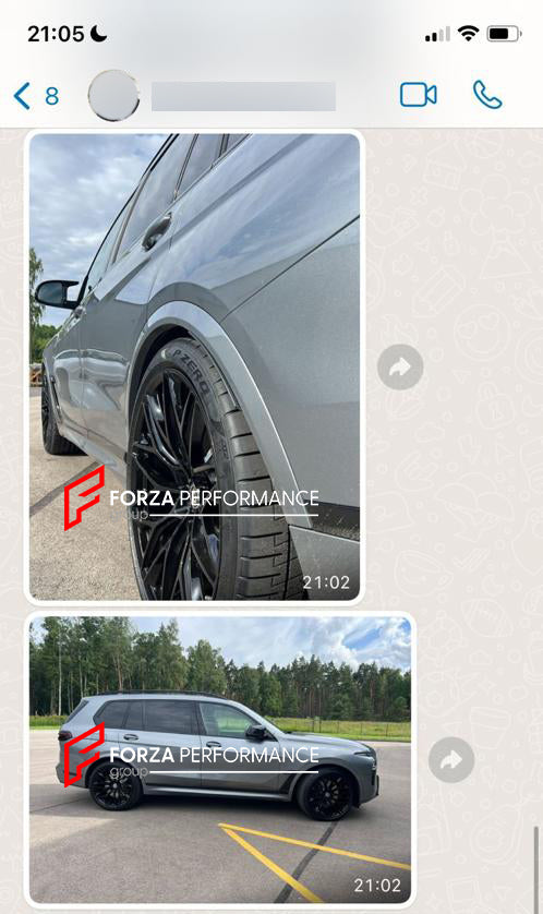 23 INCH FORZA FORGED WHEELS RIMS fit for BMW X7 G07 LCI 2024 custom fit SERIES P2 P200