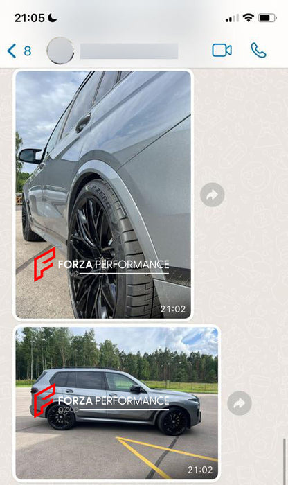 23 INCH FORZA FORGED WHEELS RIMS fit for BMW X7 G07 LCI 2024 custom fit SERIES P2 P200