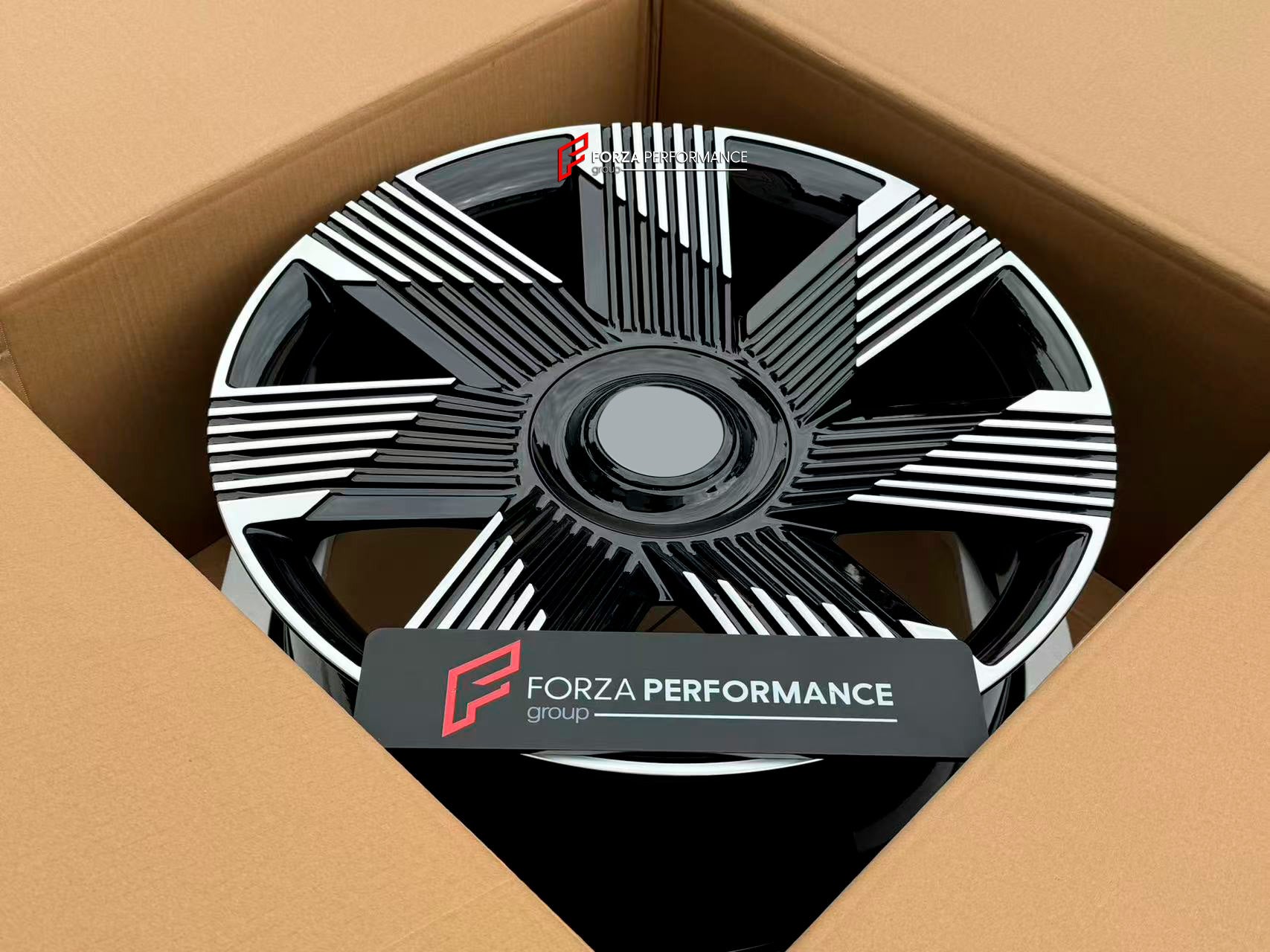 FORZA PERFORMANCE 23 INCH FORGED WHEELS RIMS for ROLLS-ROYCE CULLINAN 2025 custom fit OEM RR STYLE 22