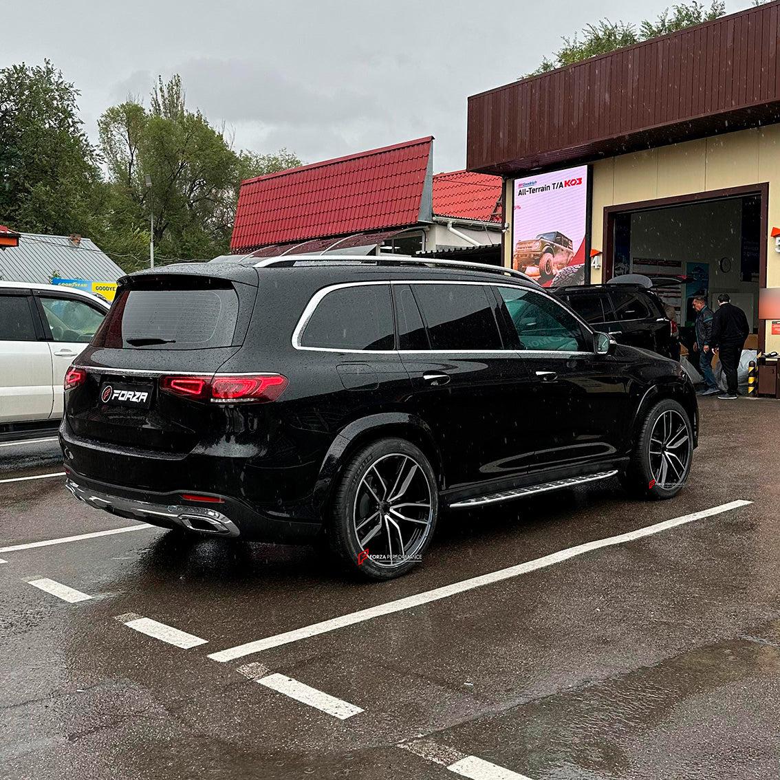 23 INCH FORGED WHEELS RIMS for MERCEDES BENZ GLS X167 2023 custom fit OEM GLS AMG WHEELS A1674017700 A1674017800