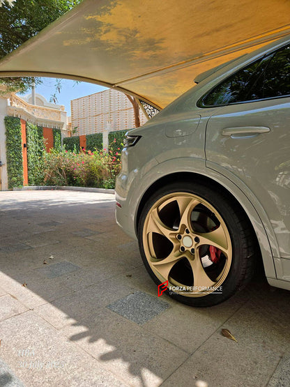 23 INCH FORGED WHEELS RIMS for PORSCHE CAYENNE GTS 9Y FACELIFT 2025 custom fit 522M