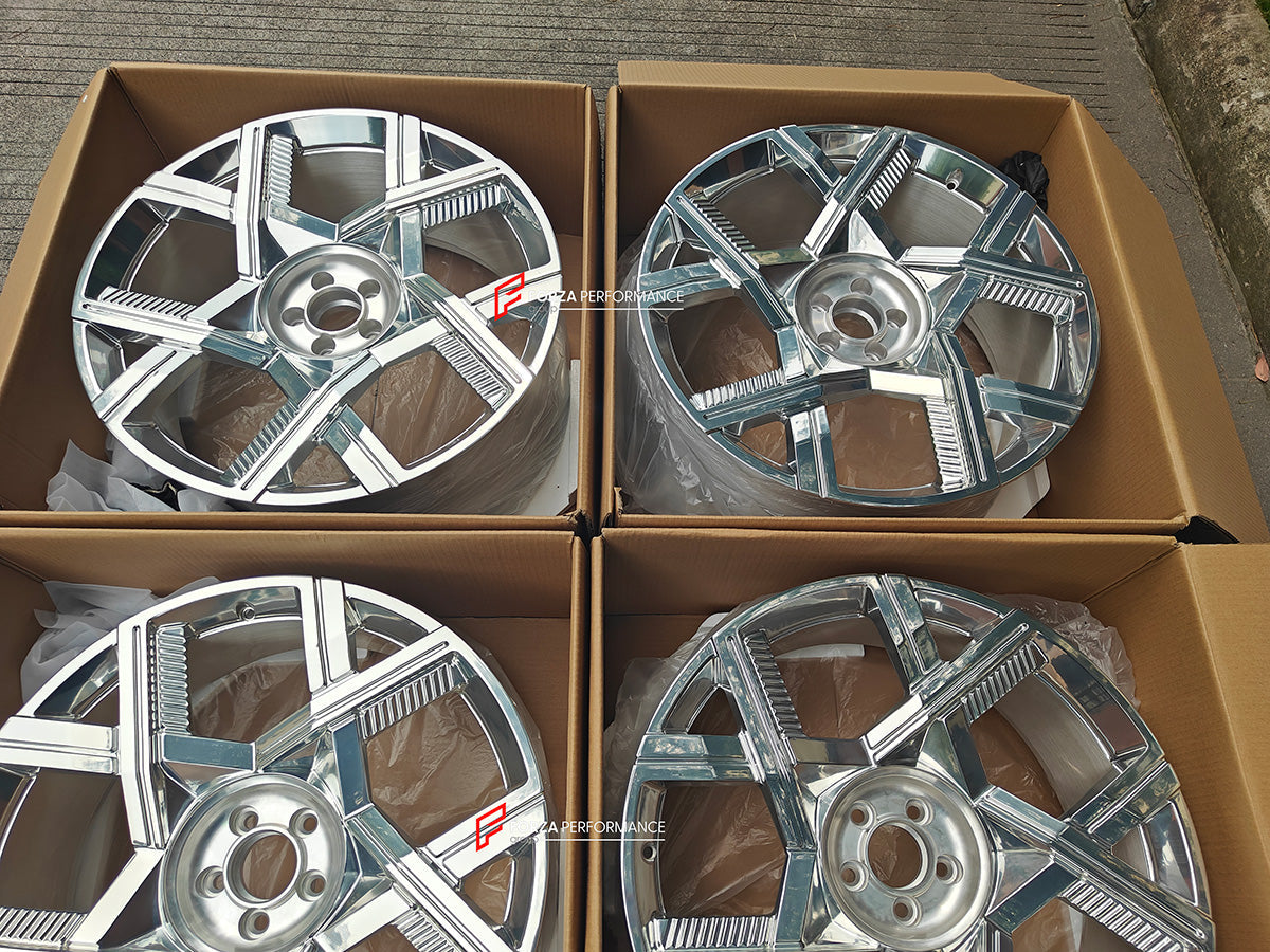 23 INCH FORGED WHEELS RIMS for ROLLS-ROYCE CULLINAN 2 2025 custom fit OEM BLACK BADGE