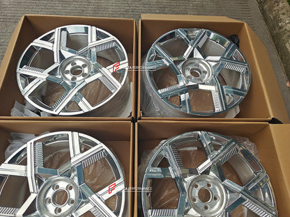 23 INCH FORGED WHEELS RIMS for ROLLS-ROYCE CULLINAN 2 2025 custom fit OEM BLACK BADGE