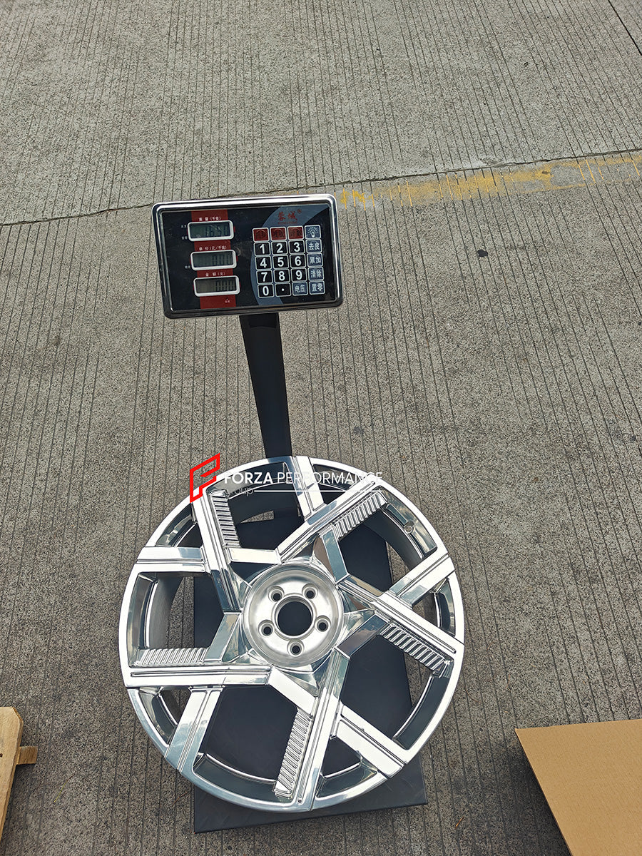 23 INCH FORGED WHEELS RIMS for ROLLS-ROYCE CULLINAN 2 2025 custom fit OEM BLACK BADGE