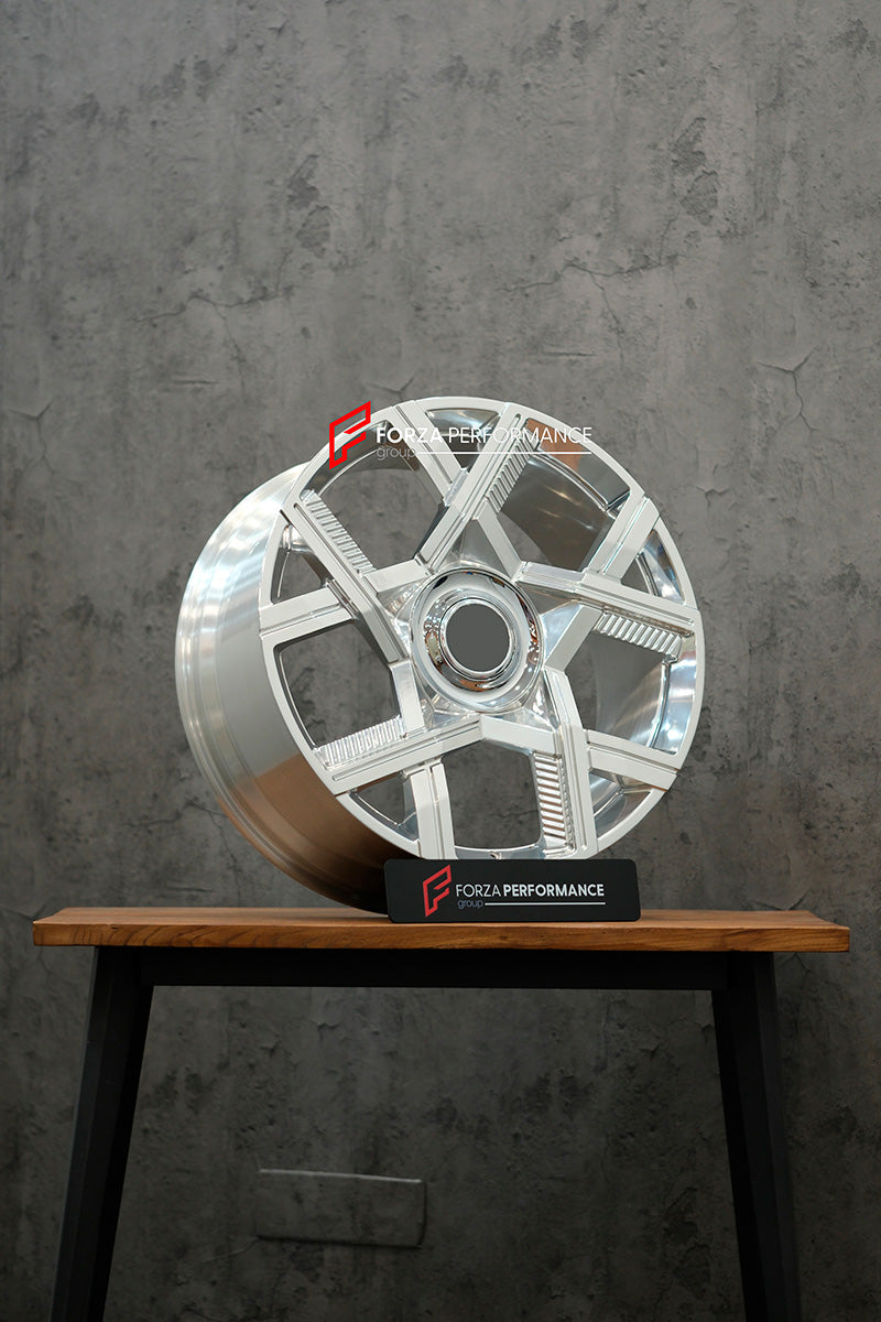 23 INCH FORGED WHEELS RIMS for ROLLS-ROYCE CULLINAN 2 2025 custom fit OEM BLACK BADGE