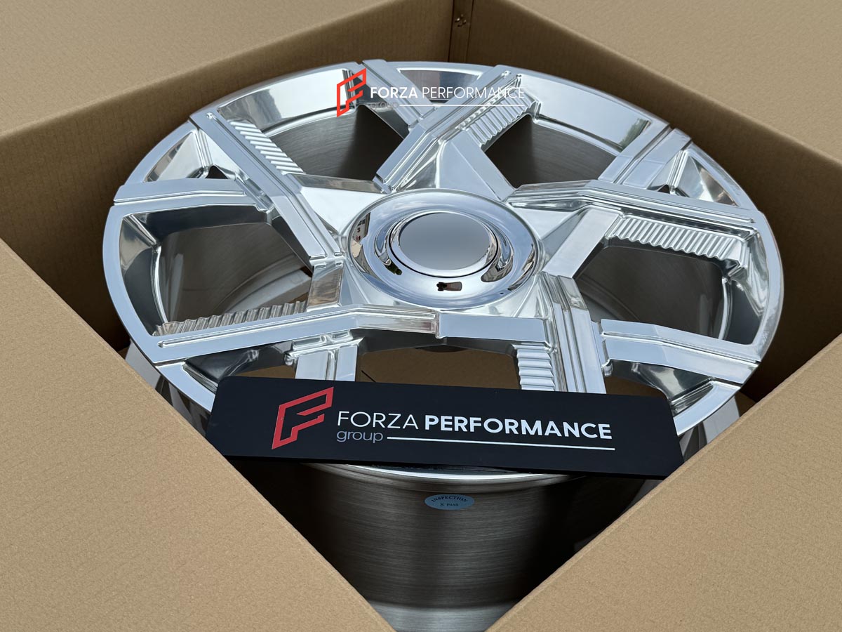 23 INCH FORGED WHEELS RIMS for ROLLS-ROYCE CULLINAN 2 2025 custom fit OEM BLACK BADGE