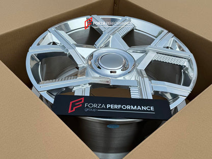 23 INCH FORGED WHEELS RIMS for ROLLS-ROYCE CULLINAN 2 2025 custom fit OEM BLACK BADGE