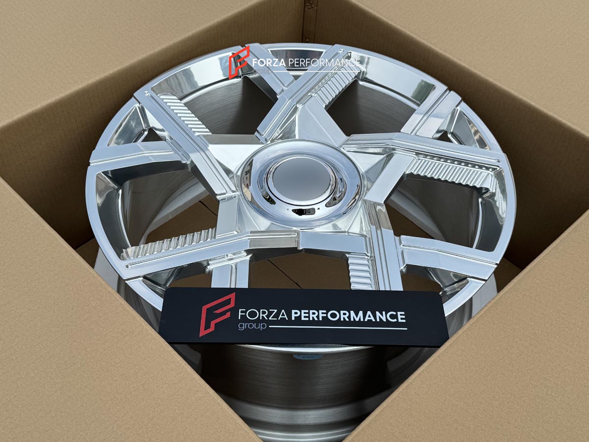 23 INCH FORGED WHEELS RIMS for ROLLS-ROYCE CULLINAN 2 2025 custom fit OEM BLACK BADGE