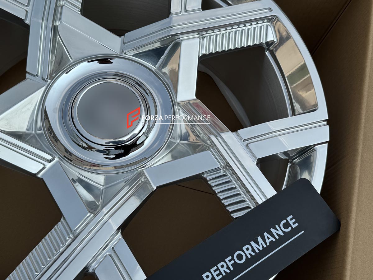 23 INCH FORGED WHEELS RIMS for ROLLS-ROYCE CULLINAN 2 2025 custom fit OEM BLACK BADGE