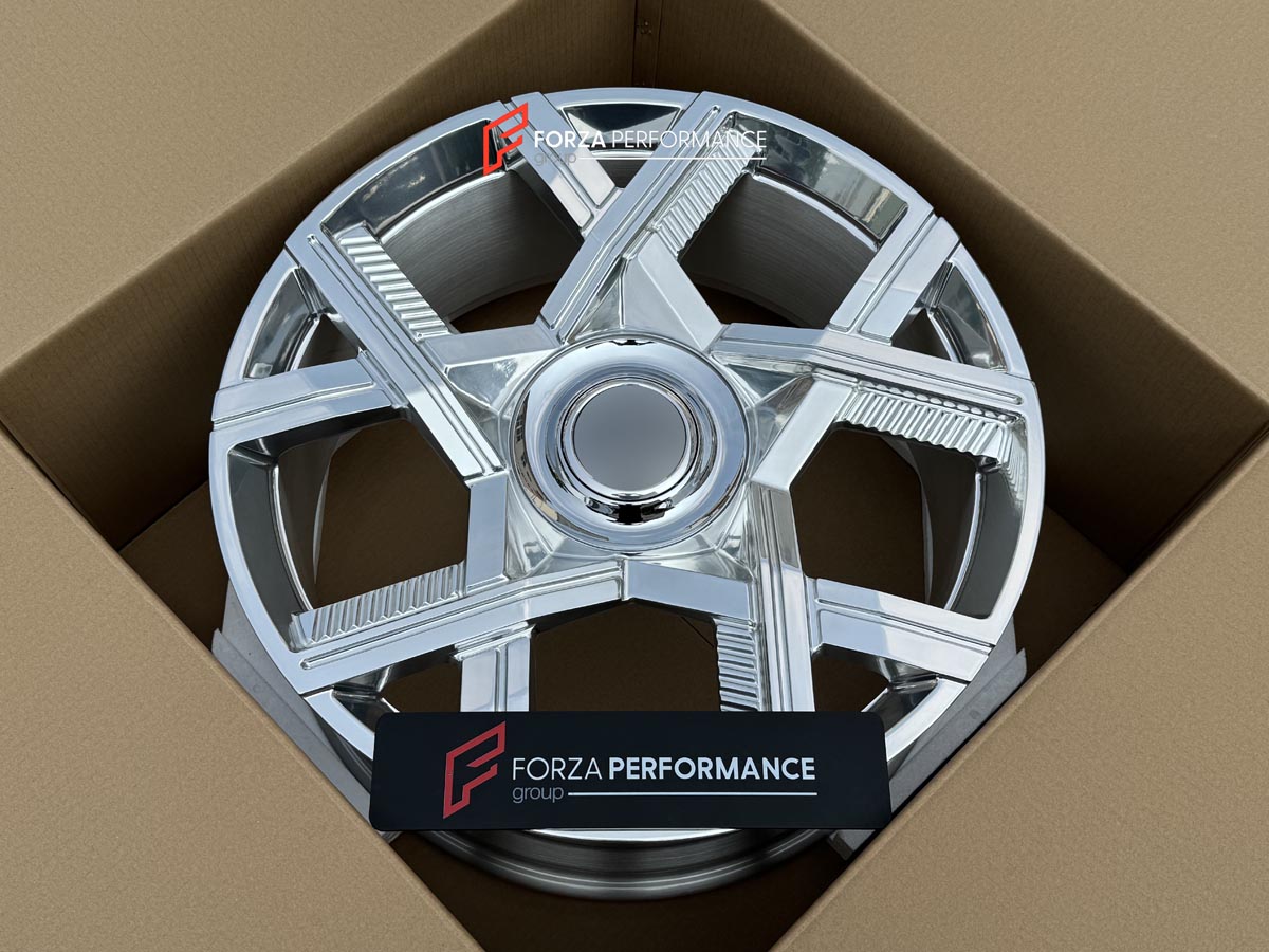23 INCH FORGED WHEELS RIMS for ROLLS-ROYCE CULLINAN 2 2025 custom fit OEM BLACK BADGE