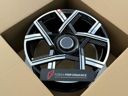23 INCH FORGED WHEELS RIMS for ROLLS ROYCE CULLINAN BLACK BADGE  2019 custom fit OEM