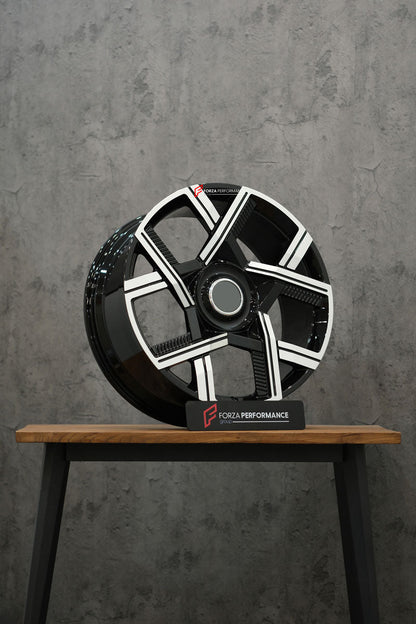 23 INCH FORGED WHEELS RIMS for ROLLS ROYCE CULLINAN BLACK BADGE  2019 custom fit OEM