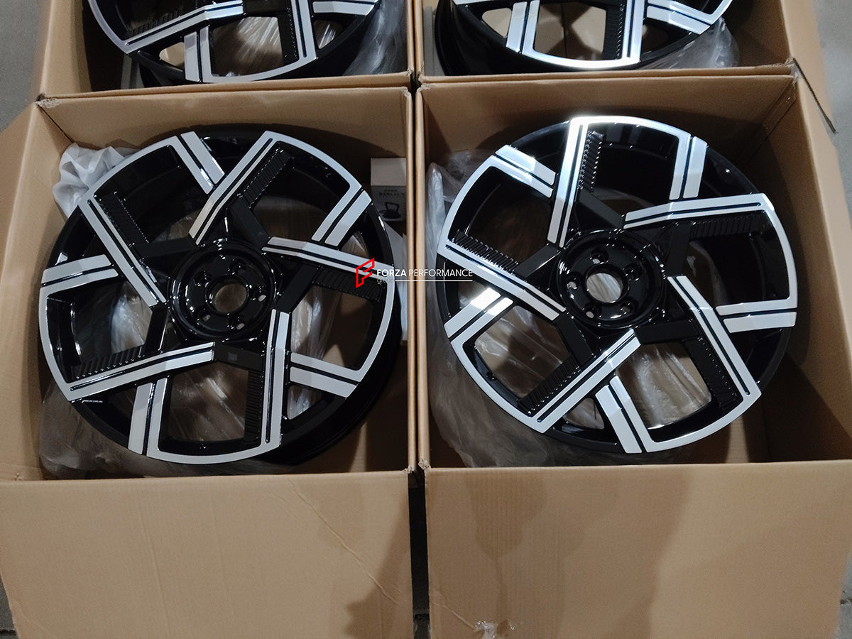 23 INCH FORGED WHEELS RIMS for ROLLS ROYCE CULLINAN BLACK BADGE  2019 custom fit OEM