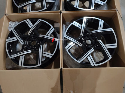 23 INCH FORGED WHEELS RIMS for ROLLS ROYCE CULLINAN BLACK BADGE  2019 custom fit OEM