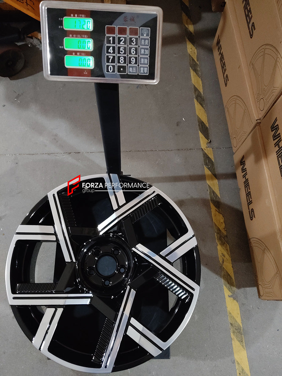 23 INCH FORGED WHEELS RIMS for ROLLS ROYCE CULLINAN BLACK BADGE  2019 custom fit OEM