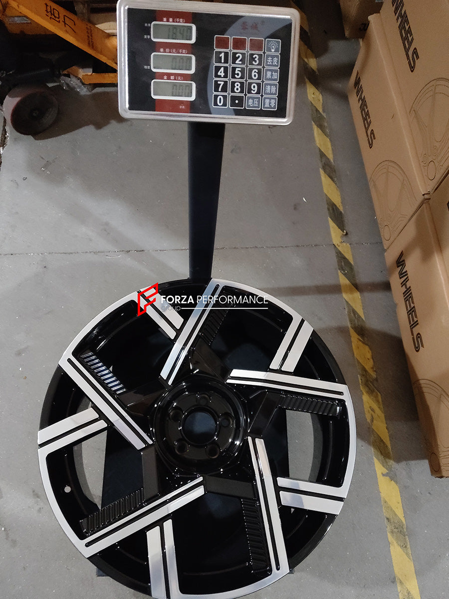 23 INCH FORGED WHEELS RIMS for ROLLS ROYCE CULLINAN BLACK BADGE  2019 custom fit OEM