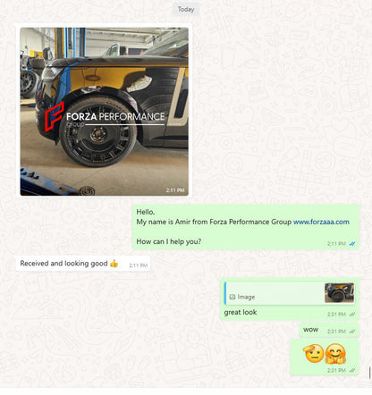 24 INCH FORGED WHEELS RIMS for LAND ROVER RANGE ROVER L460 2022 custom fit MANSORY FD.15