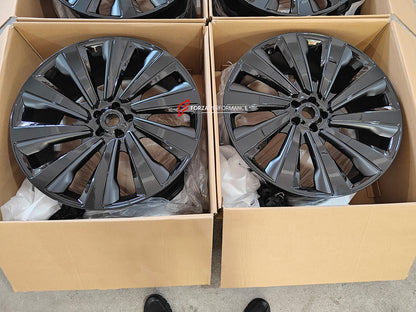 24 INCH FORGED WHEELS RIMS for LAND ROVER RANGE ROVER L460 2024 custom fit OEM 1077 RANGE ROVER SV WHEELS