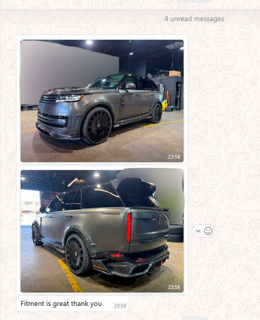 24 INCH FORGED WHEELS RIMS for LAND ROVER RANGE ROVER L460 2023