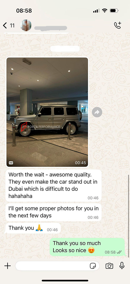 24 INCH FORGED WHEELS RIMS for MERCEDES-BENZ G-CLASS G63 W464 2022 custom fit NOVITEC VOSSEN SP3