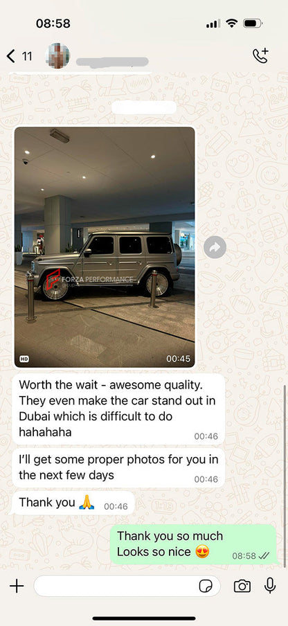 24 INCH FORGED WHEELS RIMS for MERCEDES-BENZ G-CLASS G63 W464 2022 custom fit NOVITEC VOSSEN SP3