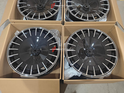 24 INCH FORGED WHEELS RIMS for MERCEDES BENZ G-CLASS G63 W465 2025 custom fit MONOBLOCK ZM