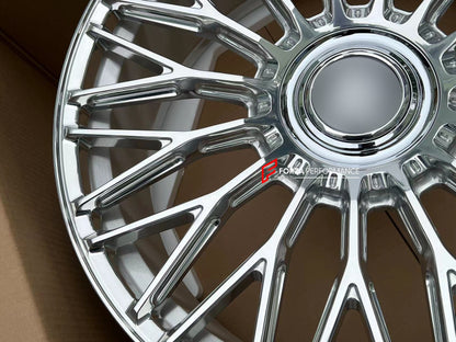 23 INCH FORGED WHEELS RIMS for ROLLS ROYCE CULLINAN SERIES II 2025 custom fit AL13 R100 DESIGN
