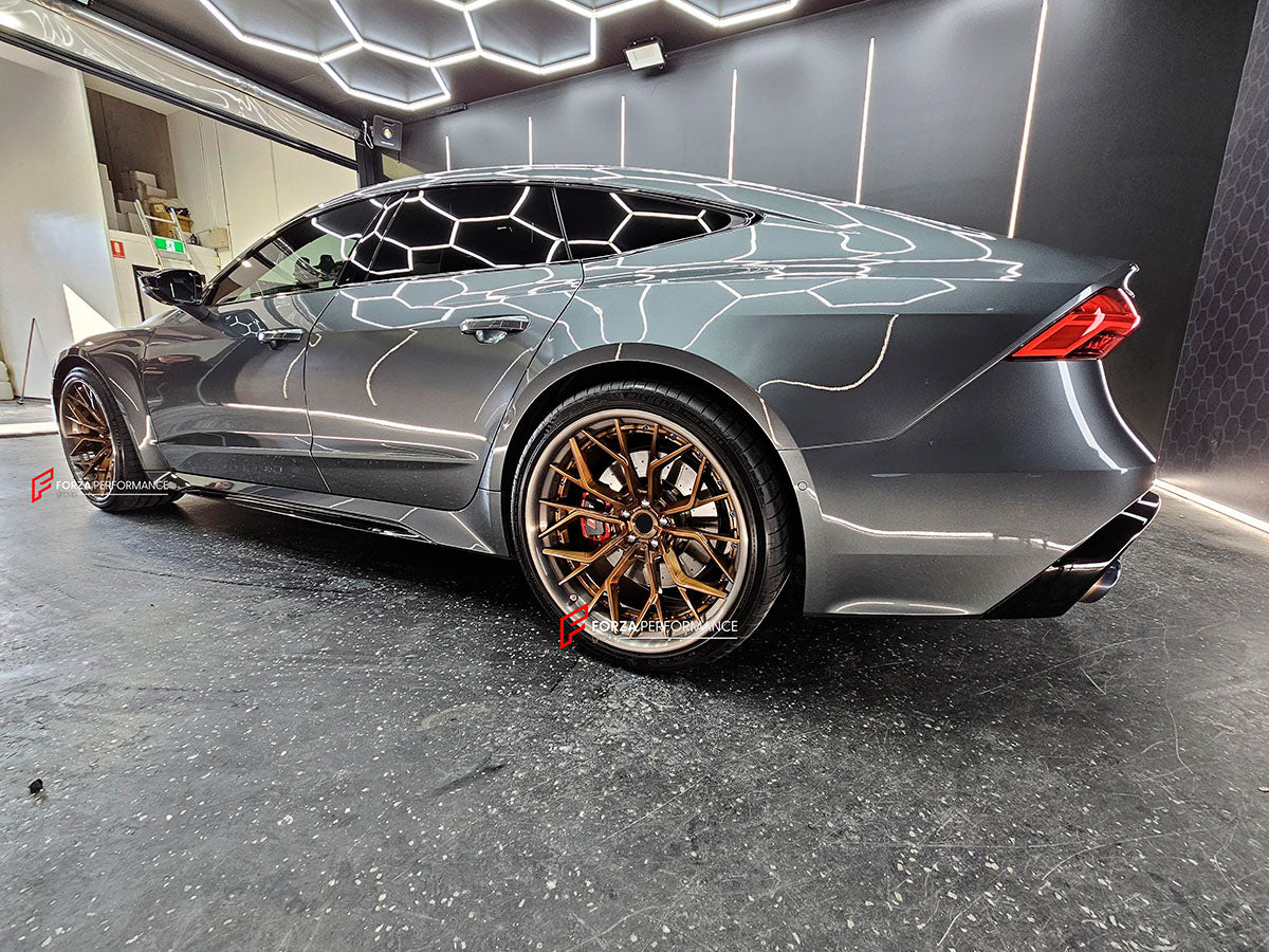 3-PIECE 22 INCH FORGED WHEELS RIMS FOR AUDI RS7 C8 2019 custom fit PF10 WHEELS