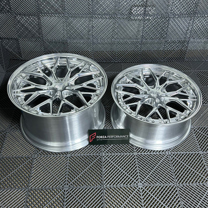 FORZA PERFORMANCE FORGED WHEELS WITH CARBON BARREL FOR ANY CAR custom fit